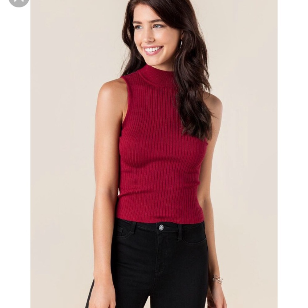 NAVY mockneck tank